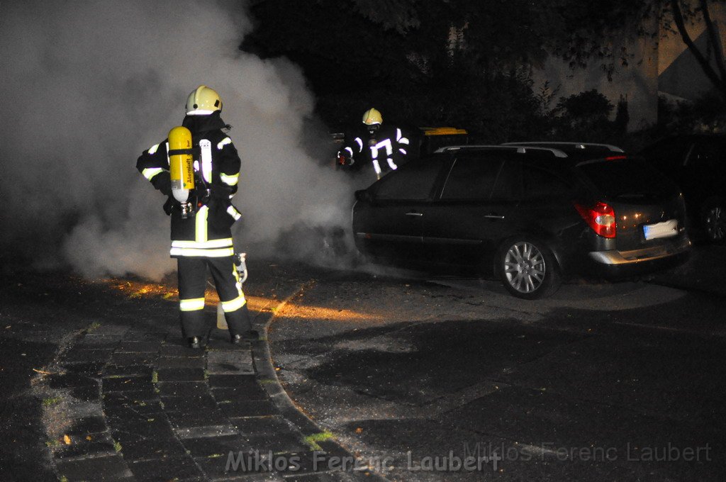 Wieder brennende Autos in Koeln Hoehenhaus P029.JPG